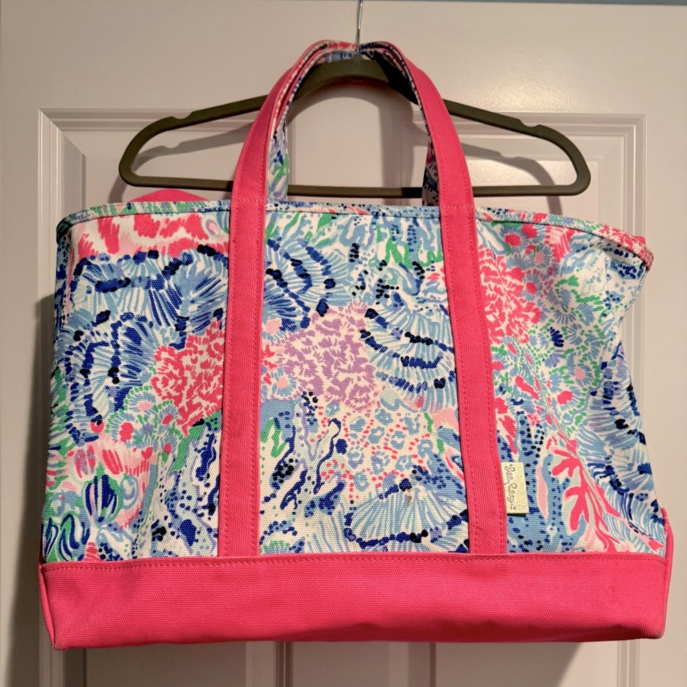 Lilly Pulitzer Mercato Tote in Multi Sink or Swim